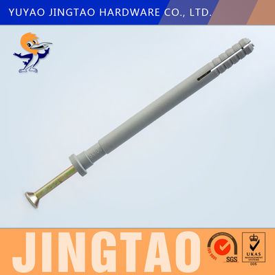 Plastic Nylon Drywall Anchors With Screw Nail Hammer Fixing 80MM Length