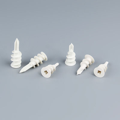White Plasterboard Plug Anchor Lightweight and High Strength