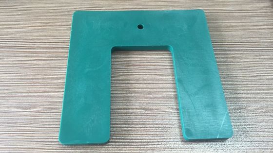 PP Plastik Shims Dan Packers Bentuk U Warna Biru 90MM X 90MM X 5MM