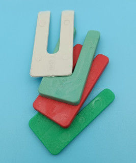 Pengemas plastik 75mm X 5mm Pengemas bangunan plastik berbentuk U